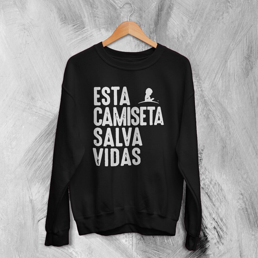 Becky G Sweatshirt Esta Camiseta Salva Vidas Sweater Saving Children 17